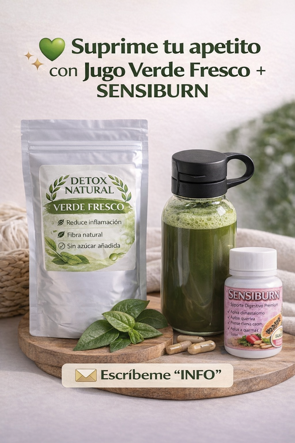 Kit Duo Control  7 días de Detox + 1 mes de SENSIBURN
